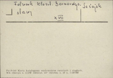 stawy - folwark klasztorny bernardynów, skan 1
