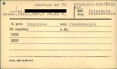chałupa, skan 1