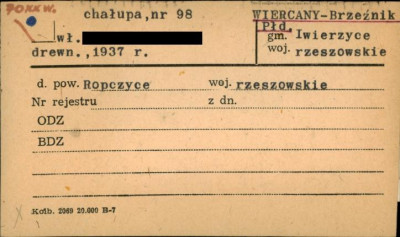 chałupa, skan 1