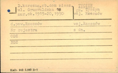 karczma, ob. dom miesz., skan 1