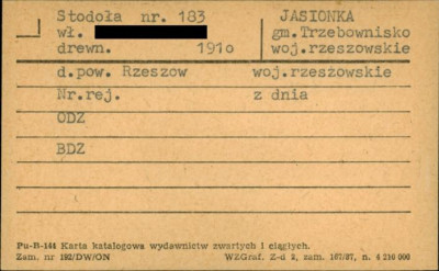 stodoła, skan 1