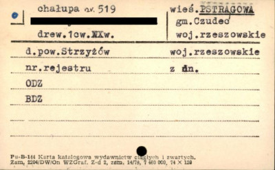 chałupa, skan 1
