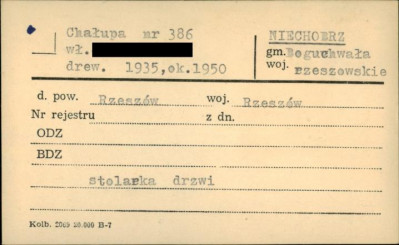 chałupa, skan 1