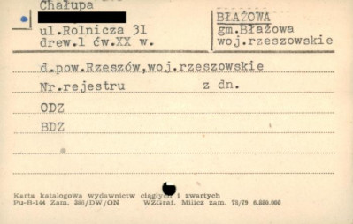 chałupa, skan 1