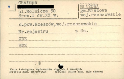 chałupa, skan 2