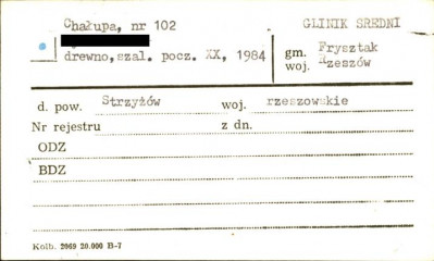 chałupa, skan 1
