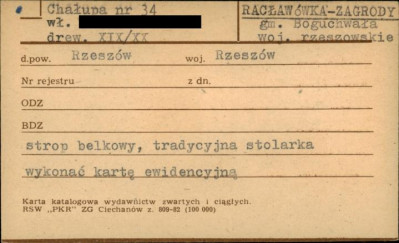 chałupa, skan 1