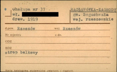 chałupa, skan 1
