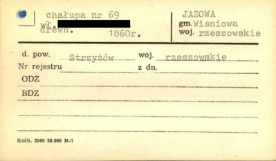 chałupa, skan 1
