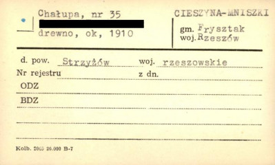 chałupa, skan 1