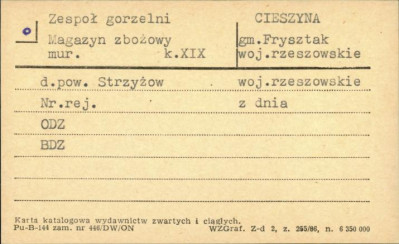 zespół gorzelni - magazyn zbożowy, skan 1