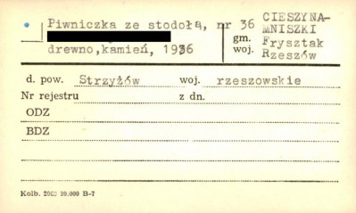 piwniczka ze stodołą, skan 1