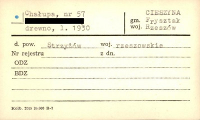 chałupa, skan 1