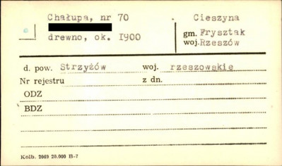 chałupa, skan 1