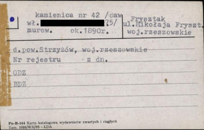 kamienica, skan 1