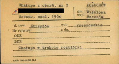 chałupa z oborą, skan 1