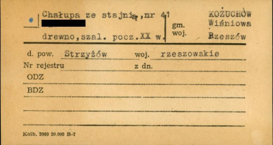 chałupa ze stajnią, skan 1