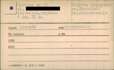 chałupa, skan 1