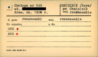 chałupa, skan 1