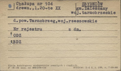 chałupa, skan 1