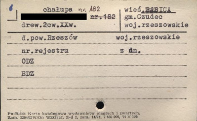 chałupa, skan 1