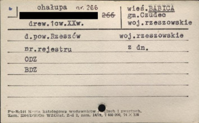 chałupa, skan 1