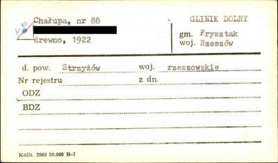 chałupa, skan 1