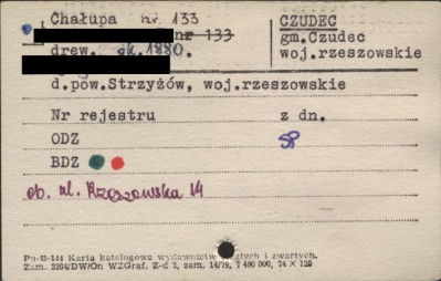 chałupa, skan 1