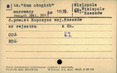 tzw. dom ubogich, skan 1