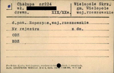 chałupa, skan 1