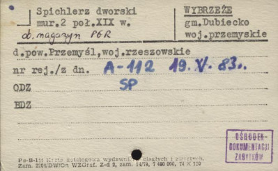 spichlerz dworski, skan 1