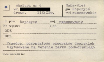 chałupa, skan 1
