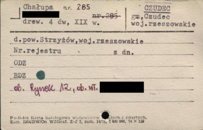 chałupa, skan 1
