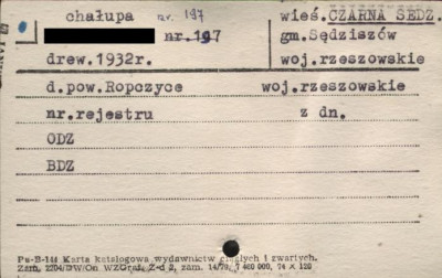 chałupa, skan 1
