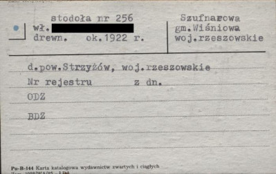 stodoła, skan 1