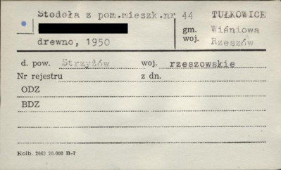 stodoła z pomieszczeniem mieszkalnym, skan 1