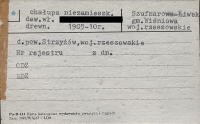 chałupa, skan 1