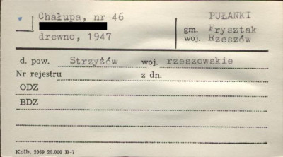 chałupa, skan 1