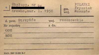 chałupa, skan 1