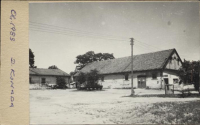 zabudowania dawnego folwarku, skan 2