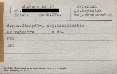 chałupa, skan 1