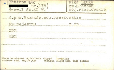 chałupa, skan 1