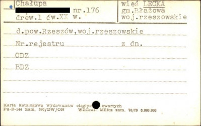 chałupa, skan 1