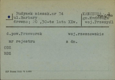 budynek mieszkalny, skan 1