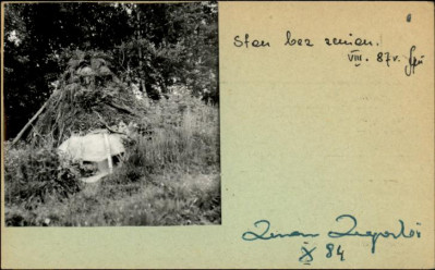 szałas mieszkalny, skan 2