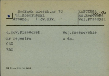 budynek mieszkalny, skan 1
