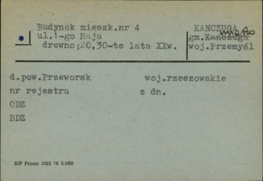 budynek mieszkalny, skan 1