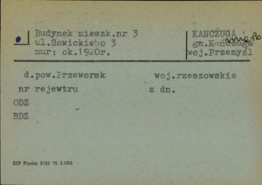 budynek mieszkalny, skan 1