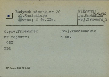 budynek mieszkalny, skan 1