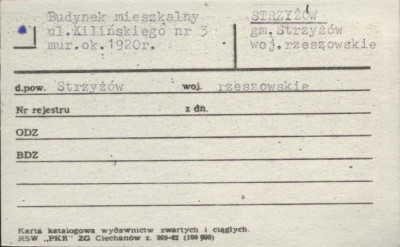 budynek mieszkalny, skan 1